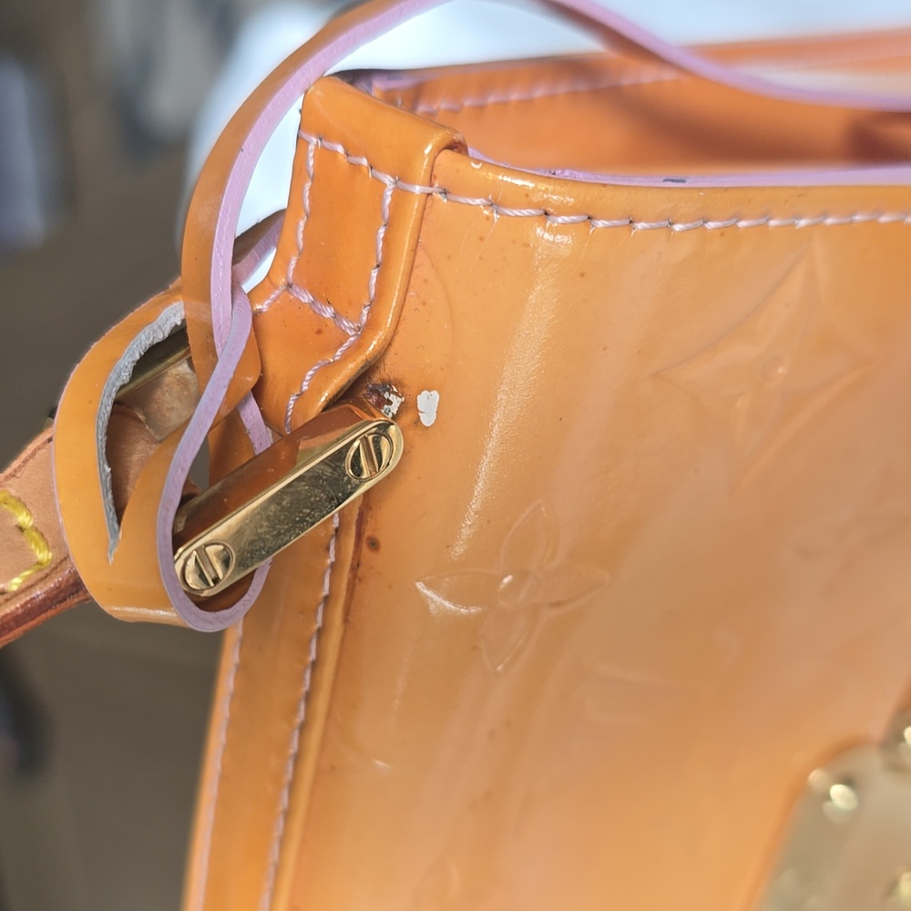 Louis Vuitton Tangerine Embossed Crossbody Bag - Picture 5 of 14